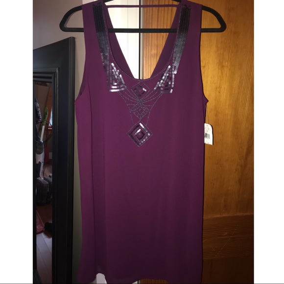 macys eggplant dress